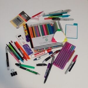 Assorted Writing and Drawing Tools - Office Supply Mega Bundle!